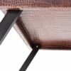 Betttablett Comfy Leder helbraun und schwarz – Bild 4