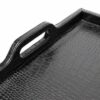Betttablett Comfy Leder helbraun und schwarz – Bild 7
