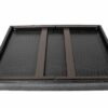 Betttablett Comfy Leder helbraun und schwarz – Bild 9