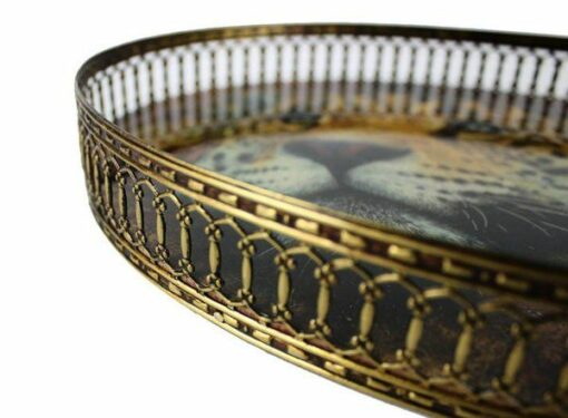 Tablett oval Leopard – FC-115-067 Signature