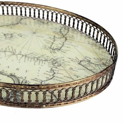 Tablett oval creme FC-115