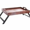 Signature Betttablett COMFY Leder hellbraun AP-171-A01