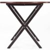 Signature Klapptisch Leder hellbraun AP-108-A01 – Bild 5