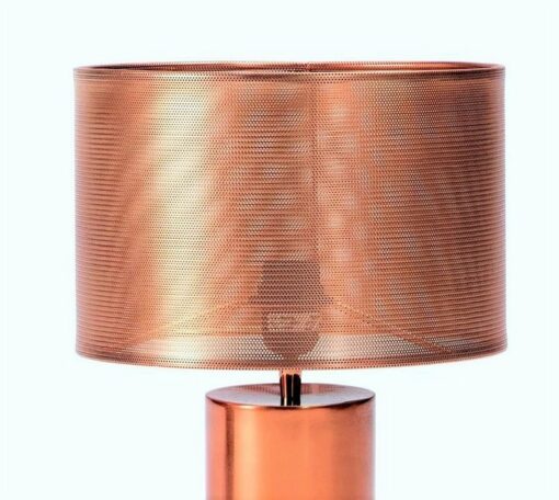 Thai Natura Tischlampe TN-40036/00 Beton Kupfer