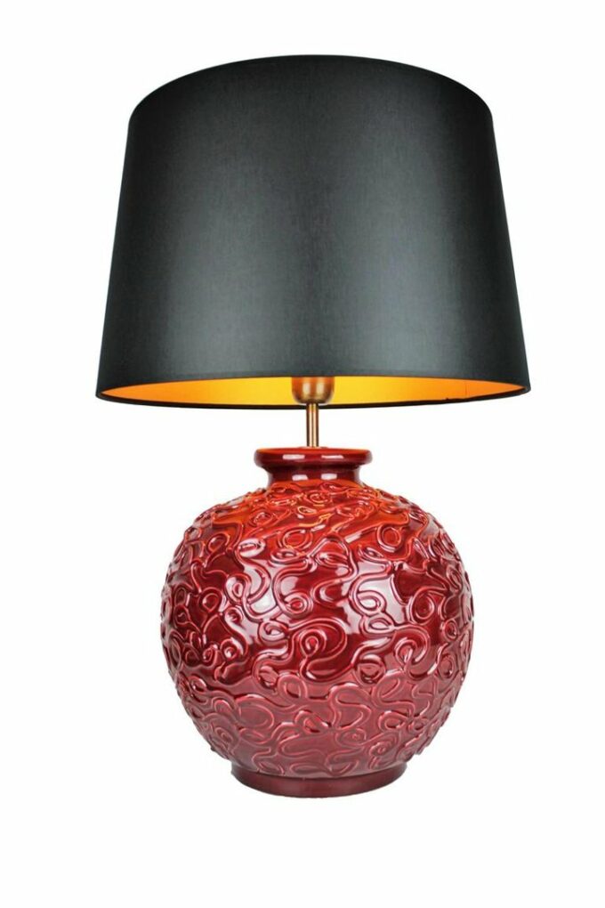 Signature Keramiklampe rot CI-RX/SP/VP-BL