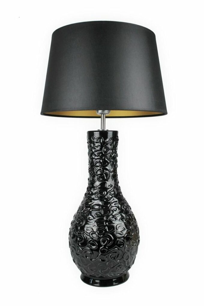 Signature Keramiklampe schwarz CI-N-SP-BL