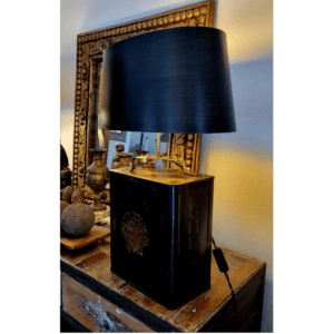 Ölkanne 1940 schwarz Schirm Oval Strichlack - ATELIER WINTER 1