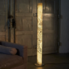 Columna Stehlampe Stein Weißperle – Bild 3