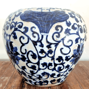 Große Vasen China blau-weis für Sideboard Deko