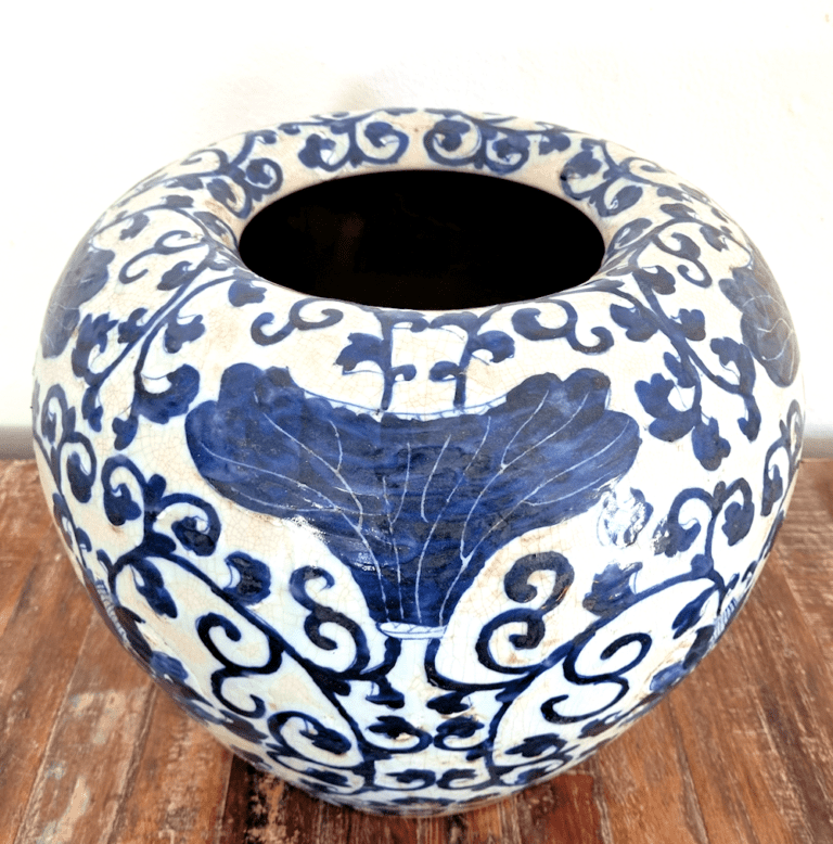 Vasen China blauweiss Deko oder Tischleuchten ATELIER WINTER 1