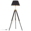 Stativlampe Teak Massivholz 4 Cm – Bild 13